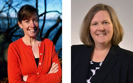 Jessica Corman and Sherri Jones