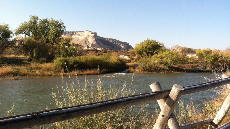 North Platte River near Scotts Bluff