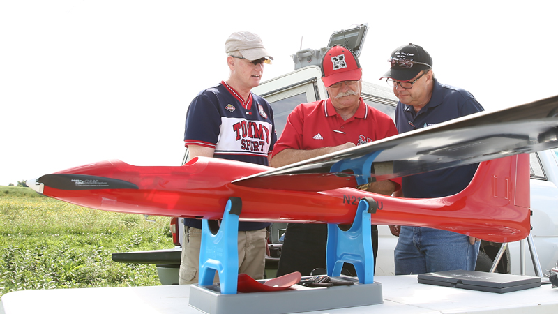 Men with Drone