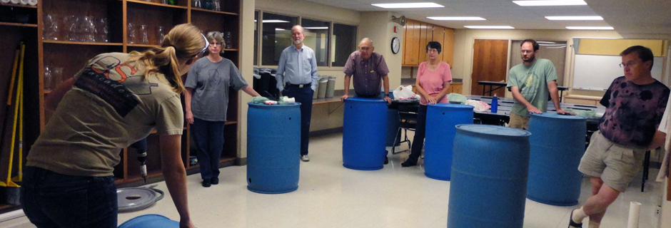 Rain Barrel Construction