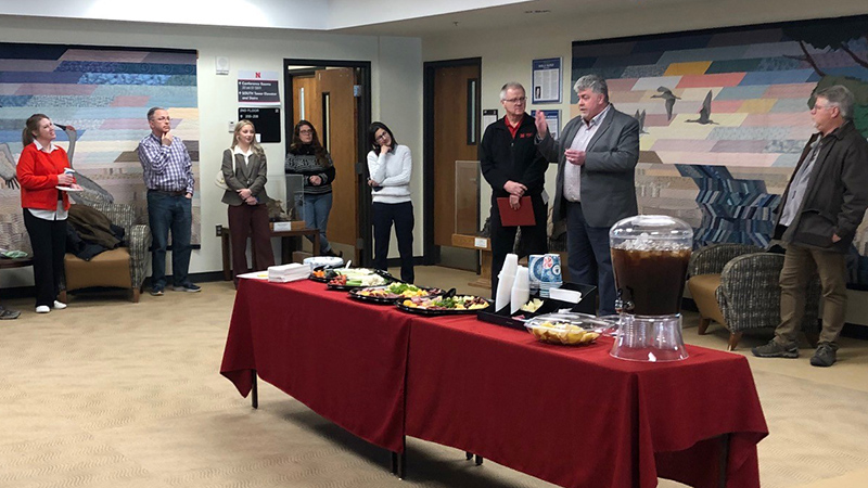David Gosselin receives recognition for Larkin Powell