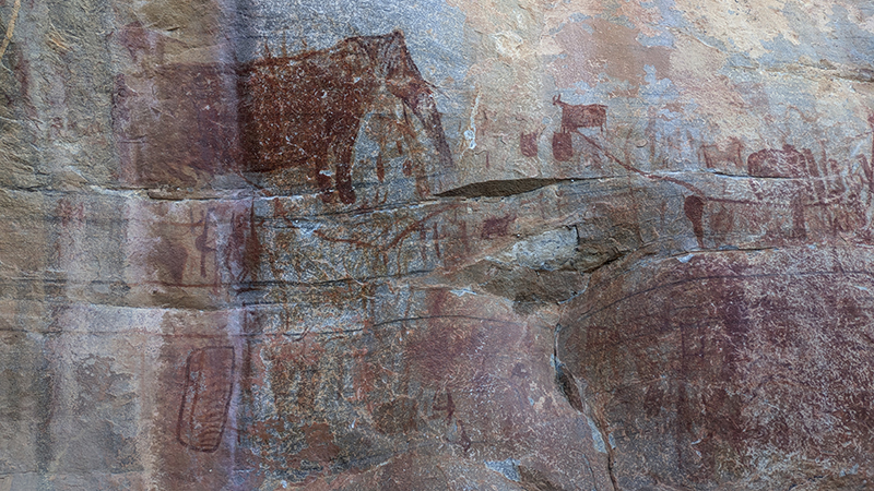 Carving or Painted Rock