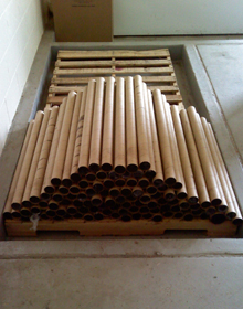 3-ft permanganate-wax candles