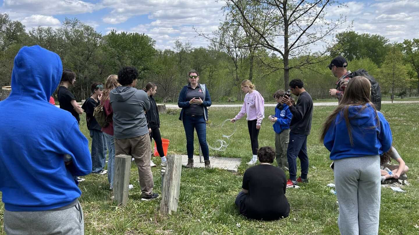 Sara Broch-Contreras at Bio Blitz
