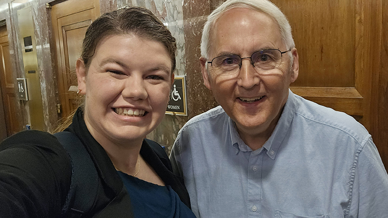 Sara Brock-Contreras and Robert Clements