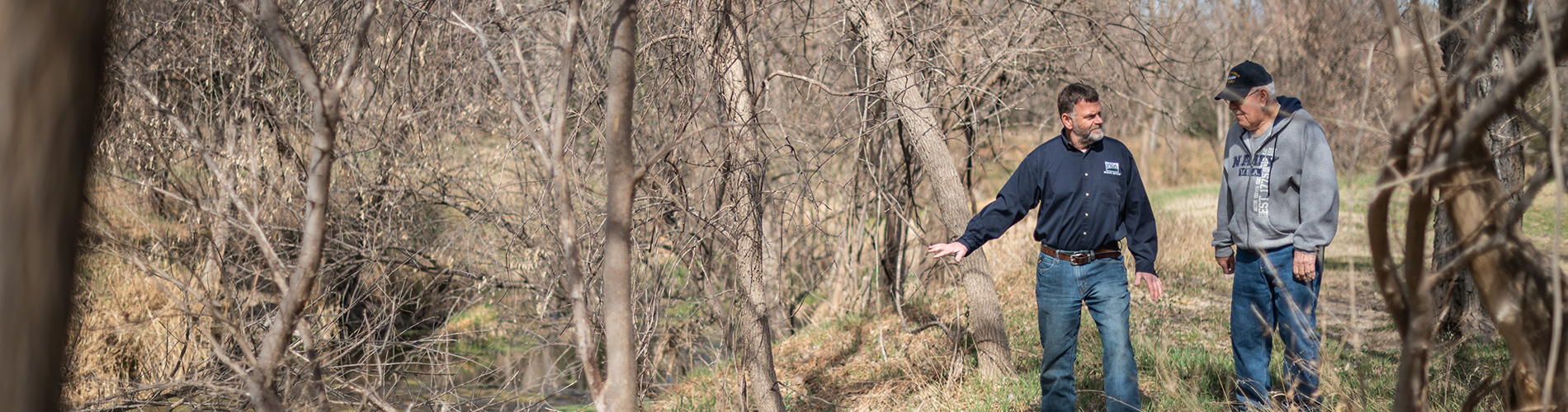 Ryan Powers with Landowner