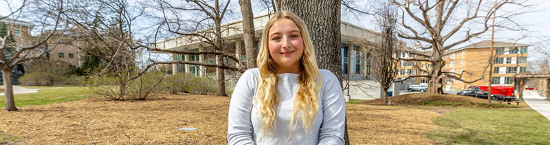 Hannah Haun, fish and Wildlife Major