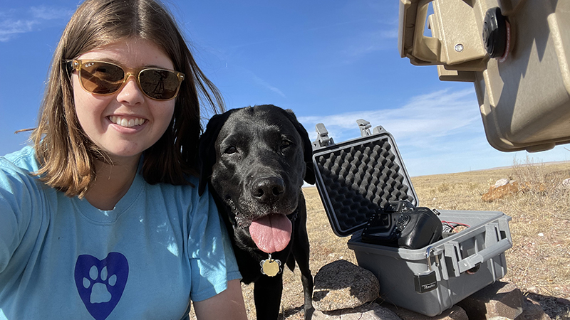 Balunek wins Kaufman Research Award from the American Society of Mammalogists