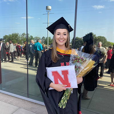Brooke Mott at Graduation