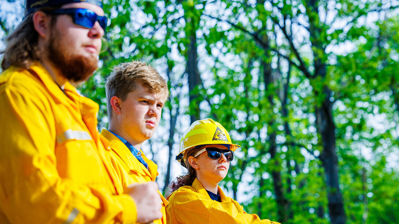 Red card training prepares Husker for conservation fieldwork