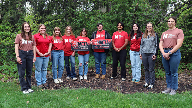 Soil Judging Team takes runner-up at national contest