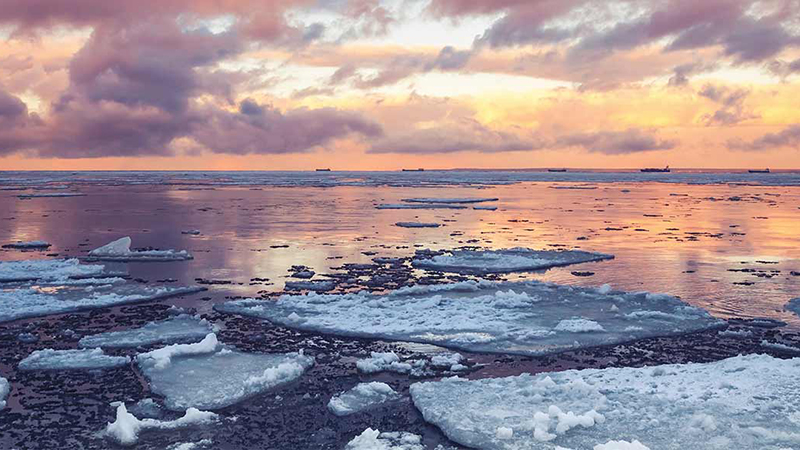 Ice on Water