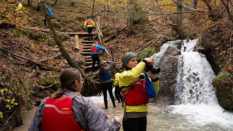 Viewing Waterfall