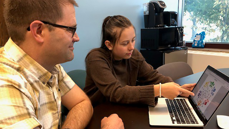 Camille Shifrin and Eric Hunt discuss graphic